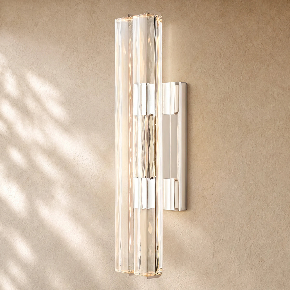 Audubom Crystal Double Sconce