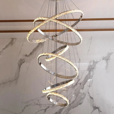Ashton Staircase Chandelier - cyranlamps