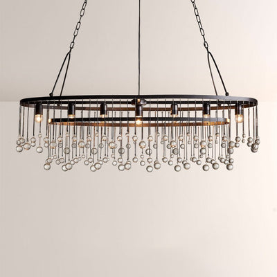 Aubluxe Oval Chandelier - Cyran Lamps