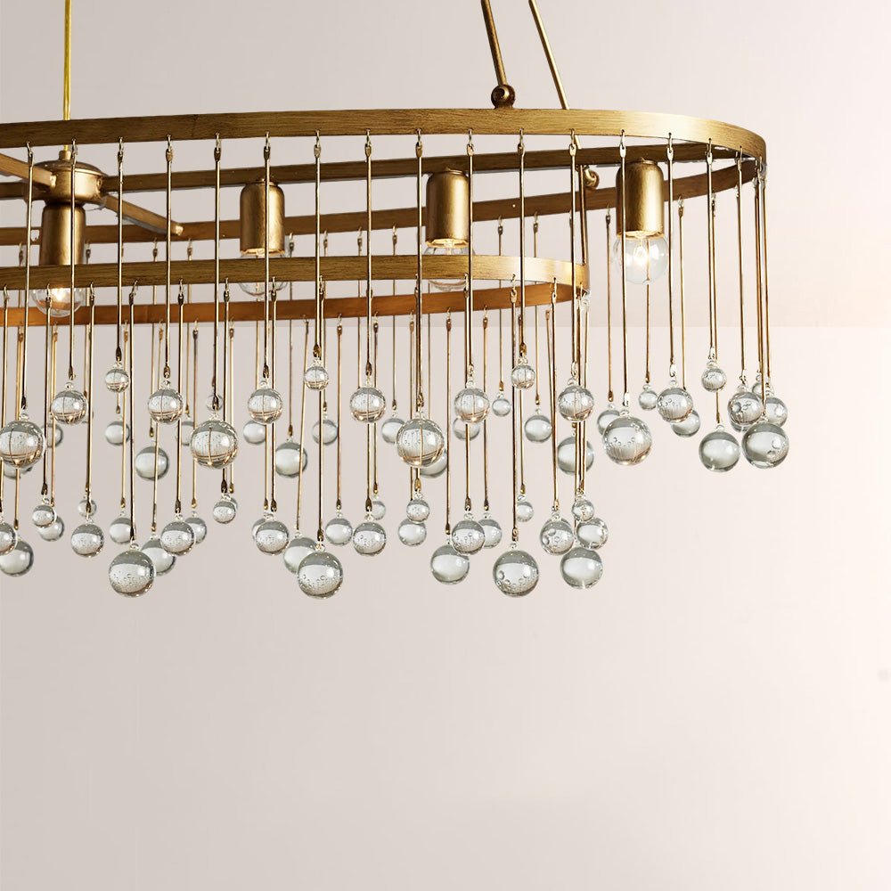 Aubluxe Oval Chandelier - Cyran Lamps