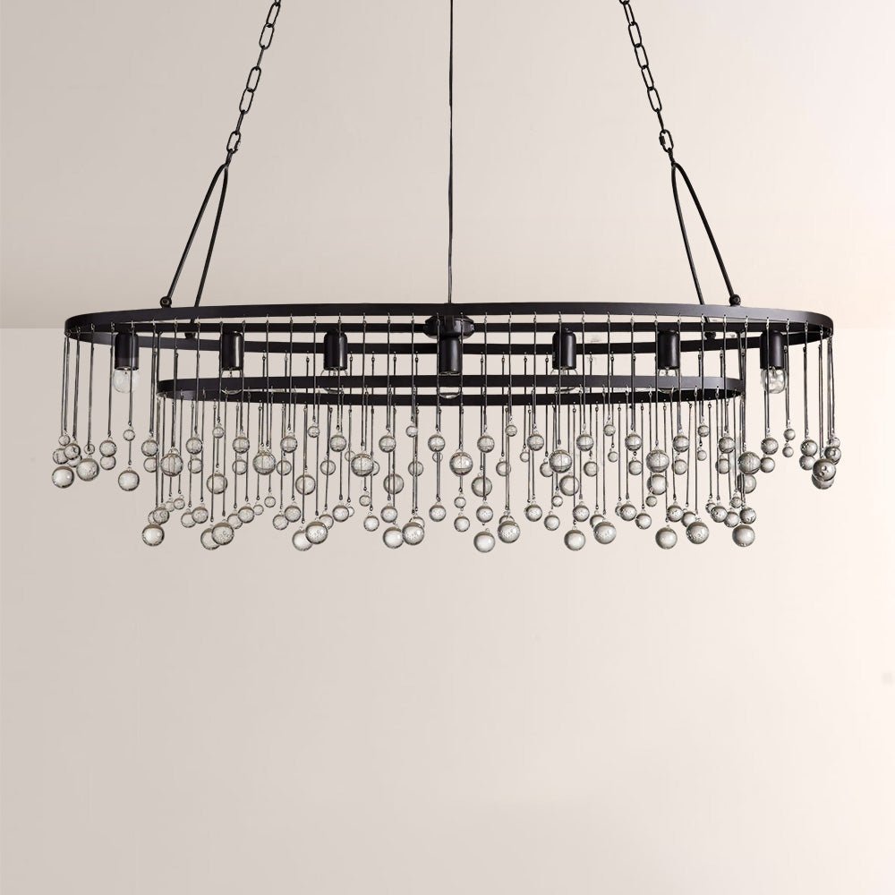 Aubluxe Oval Chandelier - Cyran Lamps