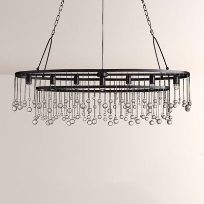 Aubluxe Oval Chandelier - Cyran Lamps