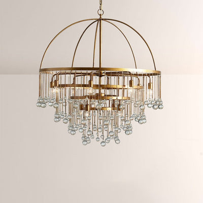 Aubluxe Round Chandelier - Cyran Lamps