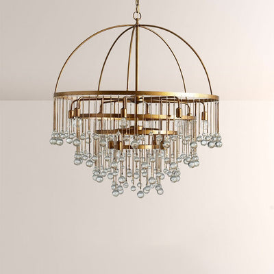 Aubluxe Round Chandelier - Cyran Lamps