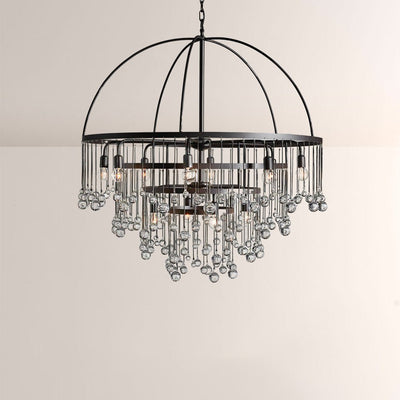 Aubluxe Round Chandelier - Cyran Lamps