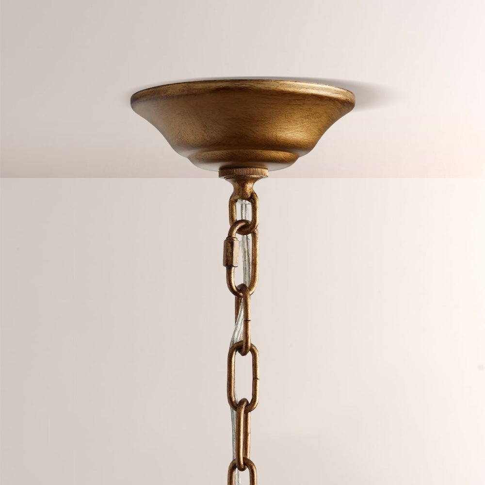 Aubluxe Round Chandelier - Cyran Lamps