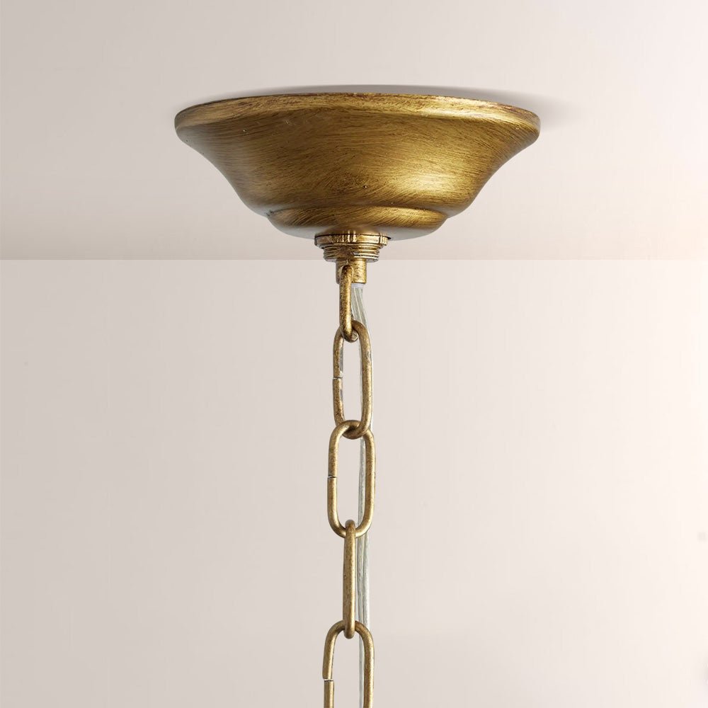 Aubluxe Round Two - Tier Chandelier - Cyran Lamps