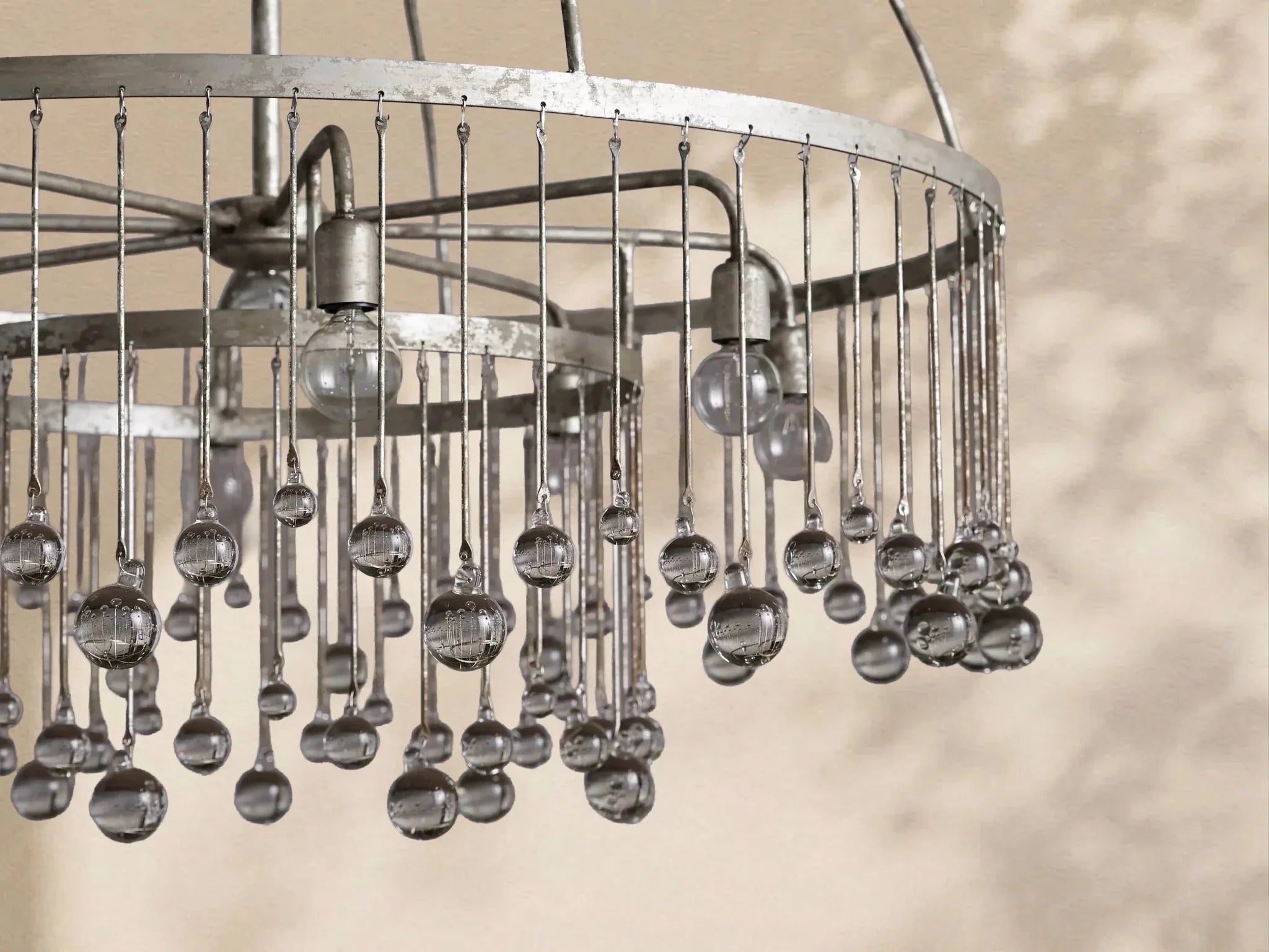 Aubrey Crystal Ball Round Chandelier 5 Light / 8 Light - Cyran Lamps