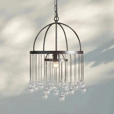 Aubrey Modern Crystal Ball Pendant Lamp - cyranlamps