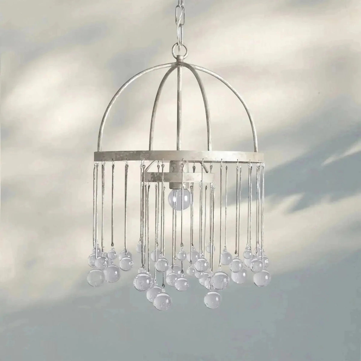 Aubrey Modern Crystal Ball Pendant Lamp - cyranlamps