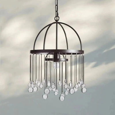 Aubrey Modern Crystal Ball Pendant Lamp - cyranlamps