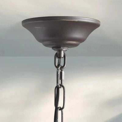 Aubrey Round Chandelier - cyranlamps