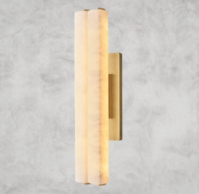 Audaben Alabaster Double Sconce - Cyran Lamps