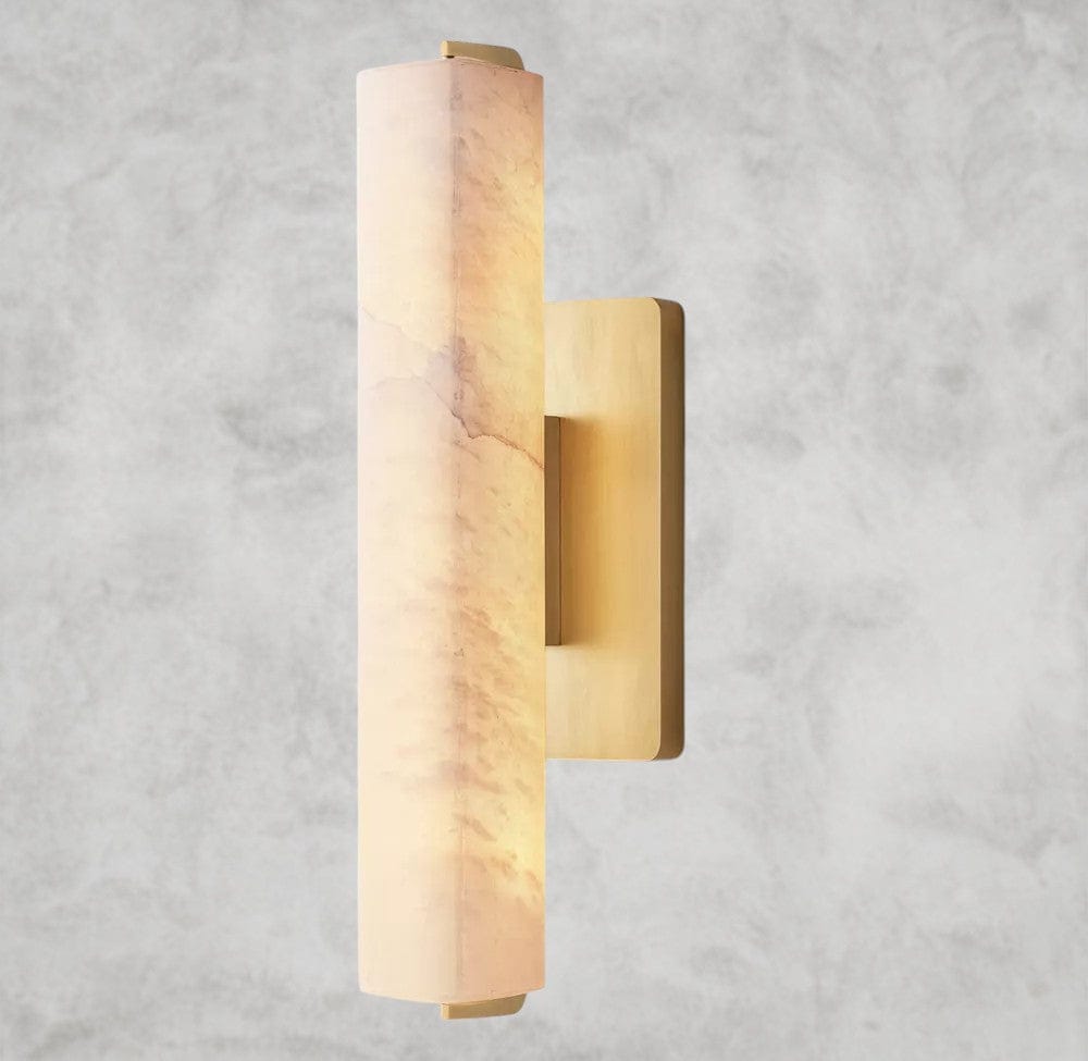 Audaben Alabaster Single Sconce - Cyran Lamps