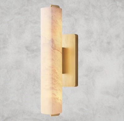 Audaben Alabaster Single Sconce - Cyran Lamps