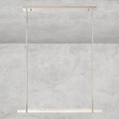 Audaben Crystal Linear Single Bar Chandelier - Cyran Lamps