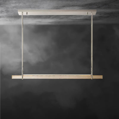 Audaben Crystal Linear Single Bar Chandelier - Cyran Lamps