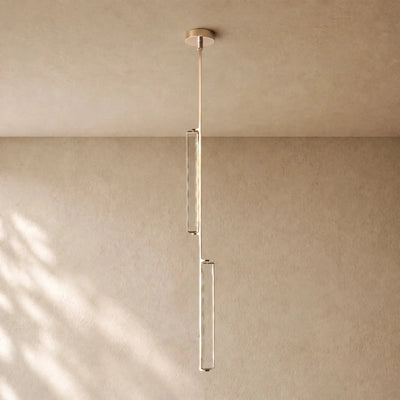 Audubom Crystal Pendant - Nickel / Classic