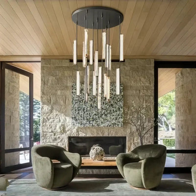Audubom Crystal Round Chandelier