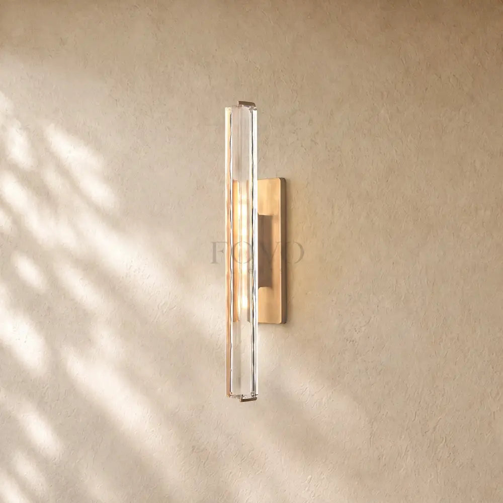 Audubom Crystal Single Sconce