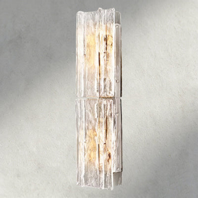 Aurelle Clear Glass Wall Sconce - Cyran Lamps