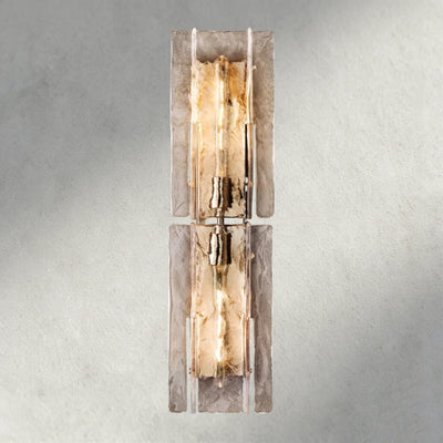 Aurelle Clear Glass Wall Sconce - Cyran Lamps
