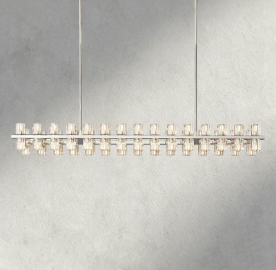 Avecho LED Rectangular Chandelier 54", 72" - cyranlighting