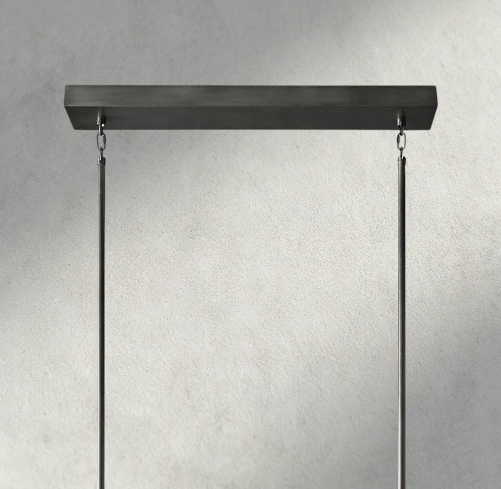 Avecho LED Rectangular Chandelier 54", 72" - cyranlighting