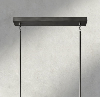 Avecho LED Rectangular Chandelier 54", 72" - cyranlighting