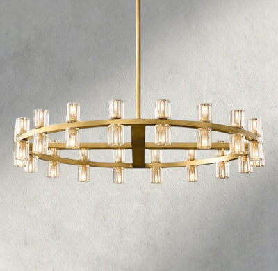 Avecho LED Round Chandelier 36", 48", 60" - cyranlighting