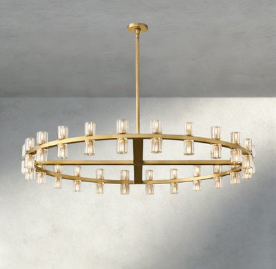 Avecho LED Round Chandelier 36", 48", 60" - cyranlighting
