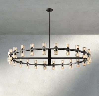 Avecho LED Round Chandelier 36", 48", 60" - cyranlighting