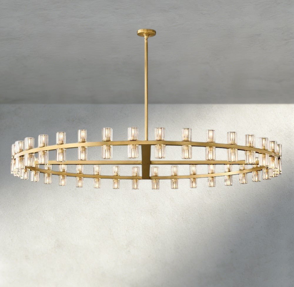 Avecho LED Round Chandelier 36", 48", 60" - cyranlighting