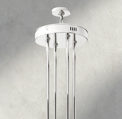 Avecho LED Round Two - Tier Chandelier 60" - cyranlighting