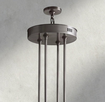 Avecho LED Round Two - Tier Chandelier 60" - cyranlighting