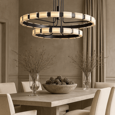 Aveline Modern Chandelier - cyranlamps