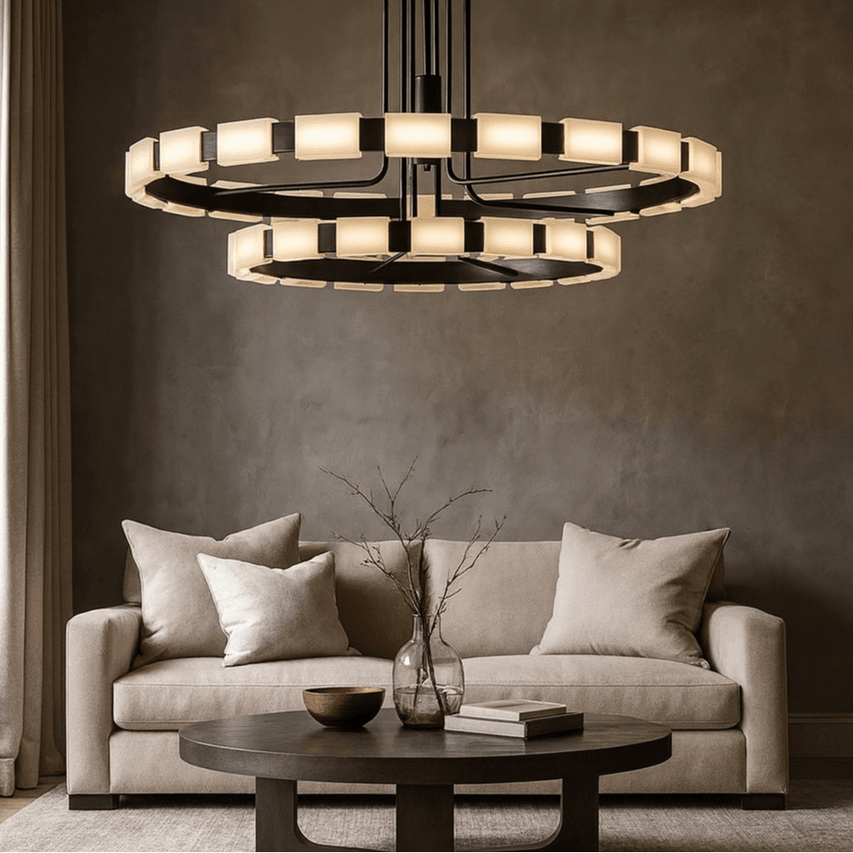 Aveline Modern Chandelier - cyranlamps