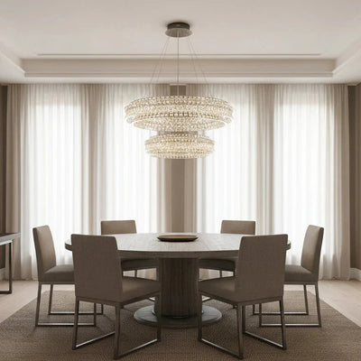 Bacci Crystal Chandelier - cyranlamps