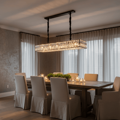 Bacci Dining Chandelier - cyranlamps