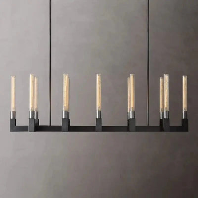 Bannele Linear Chandelier - cyranlamps