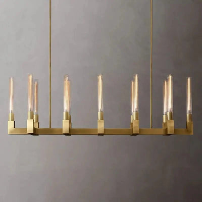 Bannele Linear Chandelier - cyranlamps