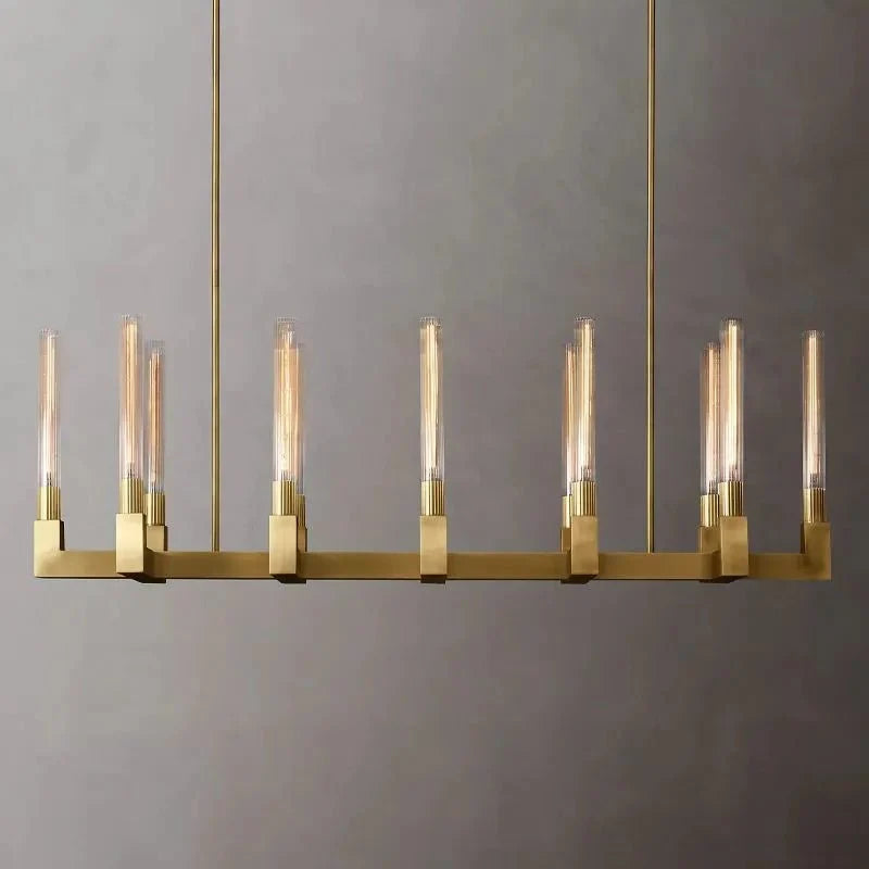 Bannele Linear Chandelier - cyranlamps
