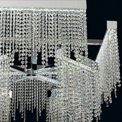 Barton Crystal Dining Room Chandelier - cyranlamps