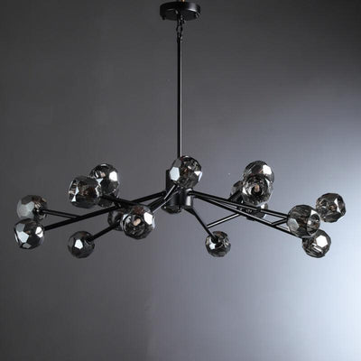 Beula De Cristal Round Chandelier 24", 36", 48", 60", 72" - cyranlighting