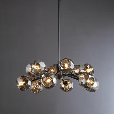 Beula De Cristal Round Chandelier 24", 36", 48", 60", 72" - cyranlighting