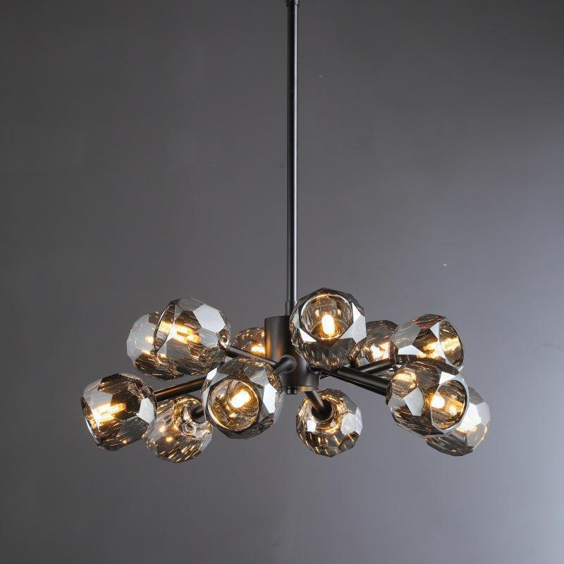 Beula De Cristal Round Chandelier 24", 36", 48", 60", 72" - cyranlighting