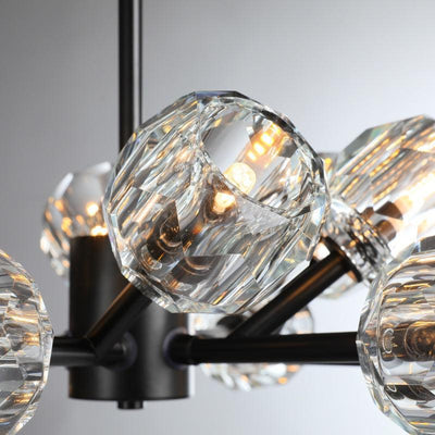 Beula De Cristal Round Chandelier 24", 36", 48", 60", 72" - cyranlighting