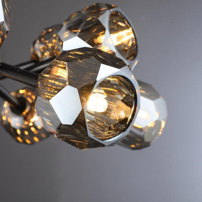Beula De Cristal Round Chandelier 24", 36", 48", 60", 72" - cyranlighting