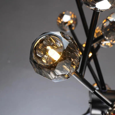 Beula De Cristal Round Chandelier 24", 36", 48", 60", 72" - cyranlighting