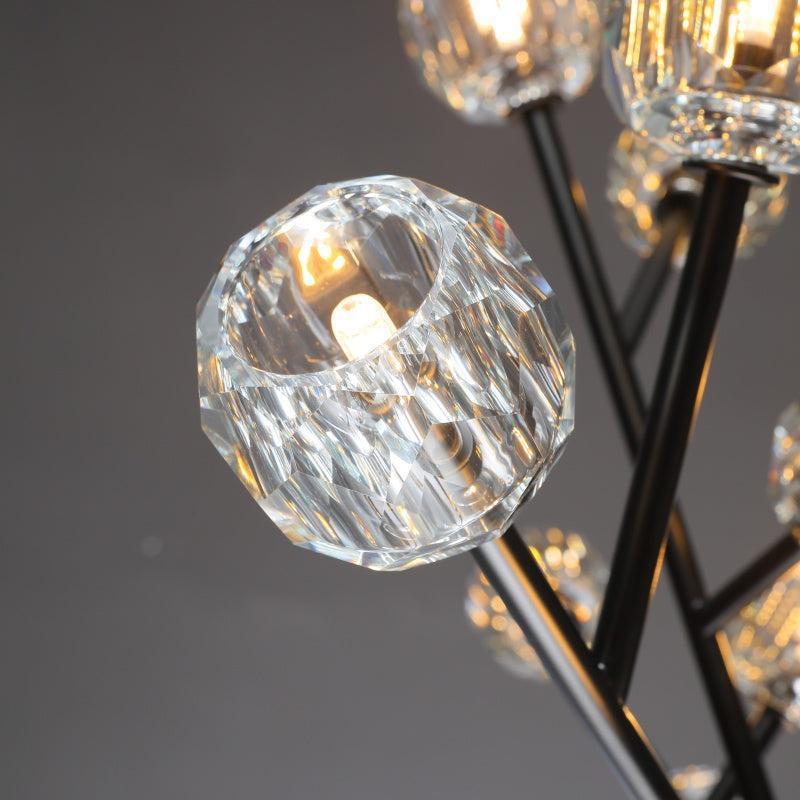 Beula De Cristal Round Chandelier 24", 36", 48", 60", 72" - cyranlighting